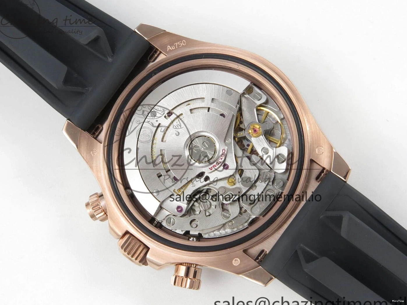 MiroTime 1228 UrbanChic Daytona 116515 QF 1:1 Best Edition RG Black Dial on Oysterflex Strap SH4130 V11（Gain Weight） 158